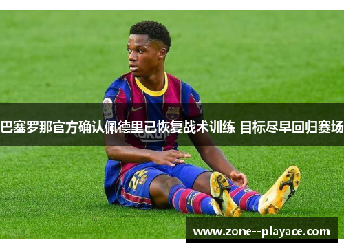 巴塞罗那官方确认佩德里已恢复战术训练 目标尽早回归赛场 巴塞罗那官方确认佩德里已恢复战术训练 目标尽早回归赛场